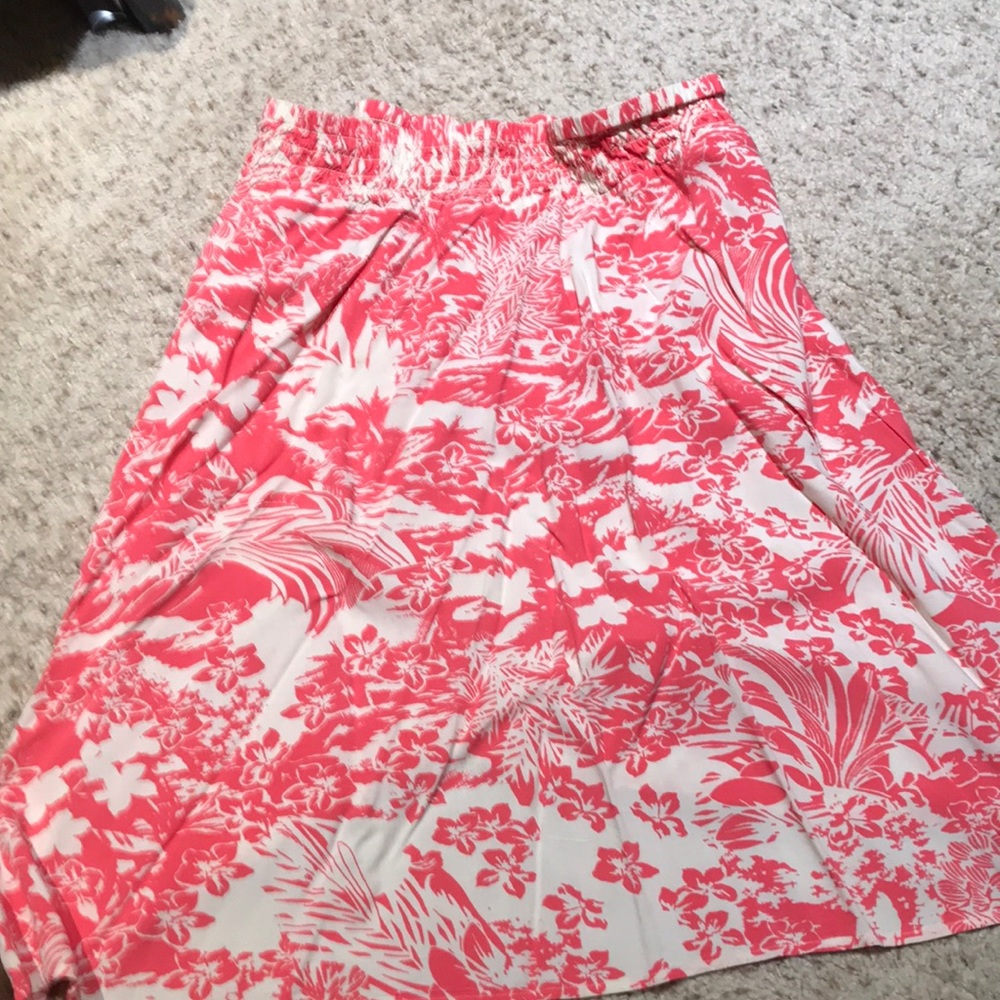 J Jill medium elastic waist summer skirt